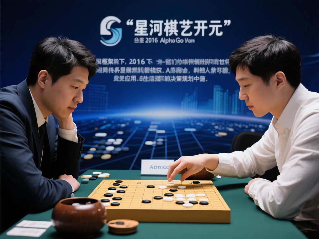 例如，2016年AlphaGo与李世乭的世纪对决中