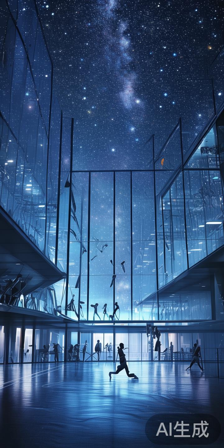 首先，星空环境极大激发了人们的运动兴趣。现代生活节