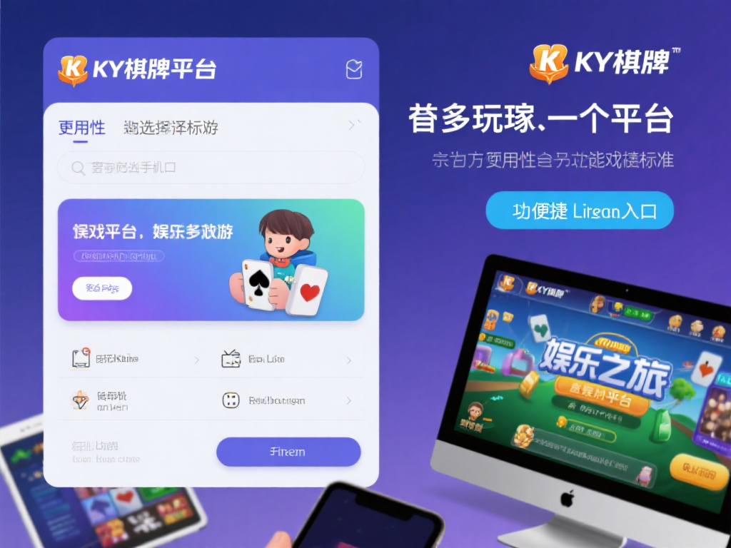 ky棋牌平台链接:畅享顶级娱乐体验的入口 (ky棋牌平台链接:畅享顶级娱乐体验的最佳入口选择) 对于许多玩家来说,一个平台的易用性是选择的重要标准